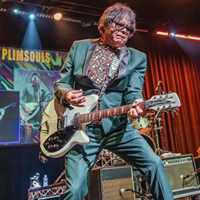 Book Eddie Munoz of The Plimsouls for your next corporate event, function, or private party.